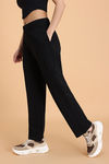 Zivame Knit Poly Lounge Bottom - Black Beauty — thumbnail 2